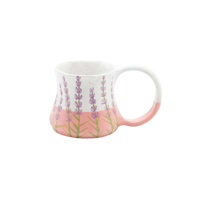 Pink Floral Mug