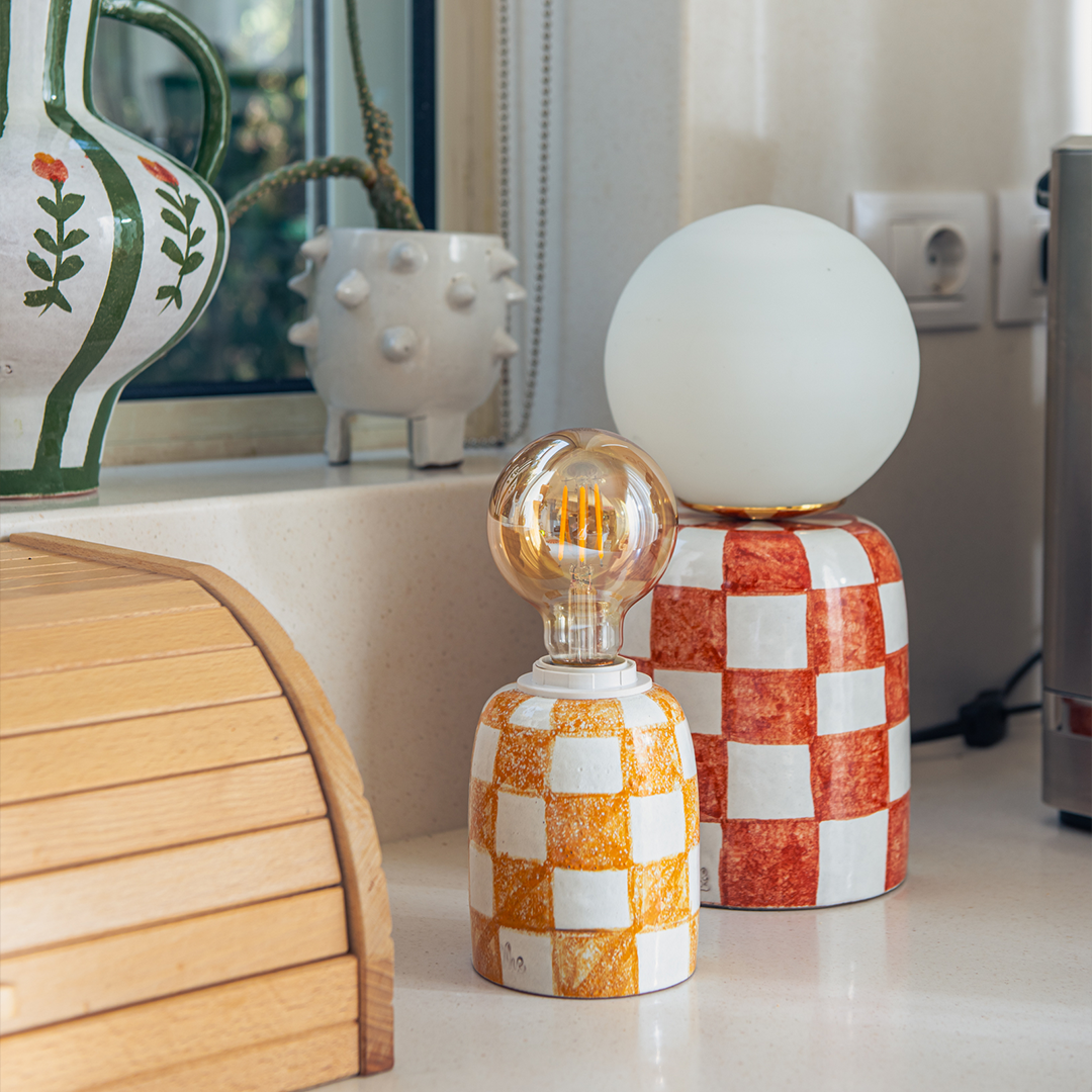 Trunk Tiles Lamp - Ellie Home
