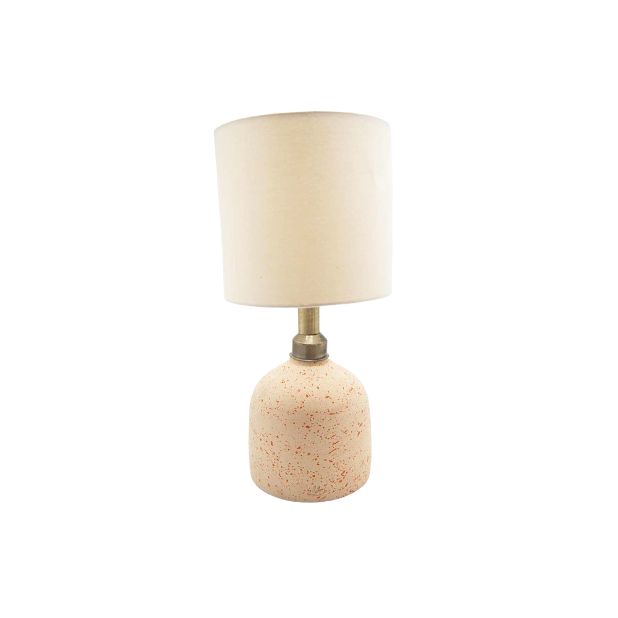 Freckled Orange Lamp - Ellie Home