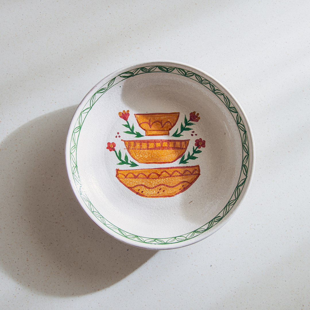 Leafline Nest Bowl - Ellie Home