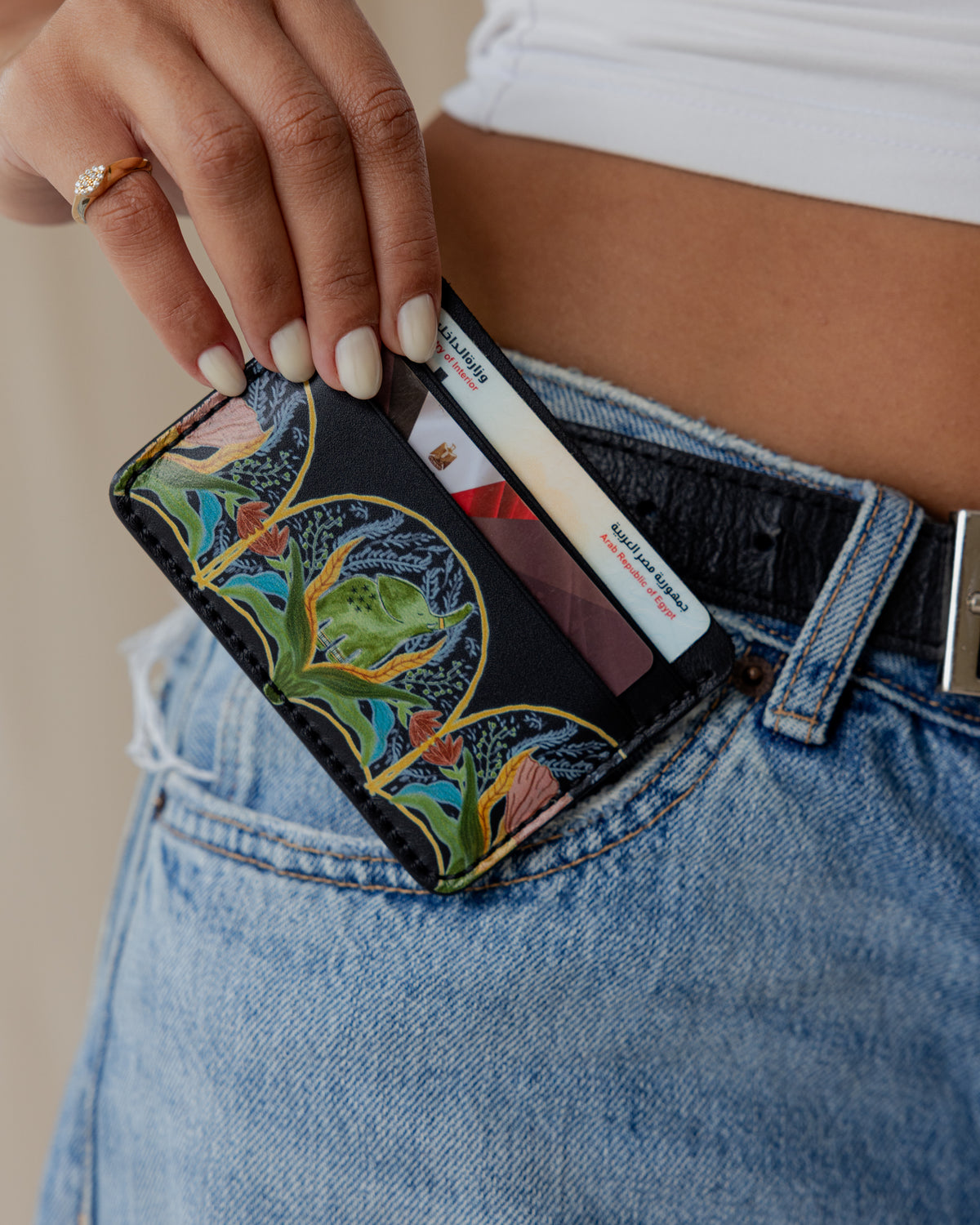 Wildflower Elliephant Cardholder