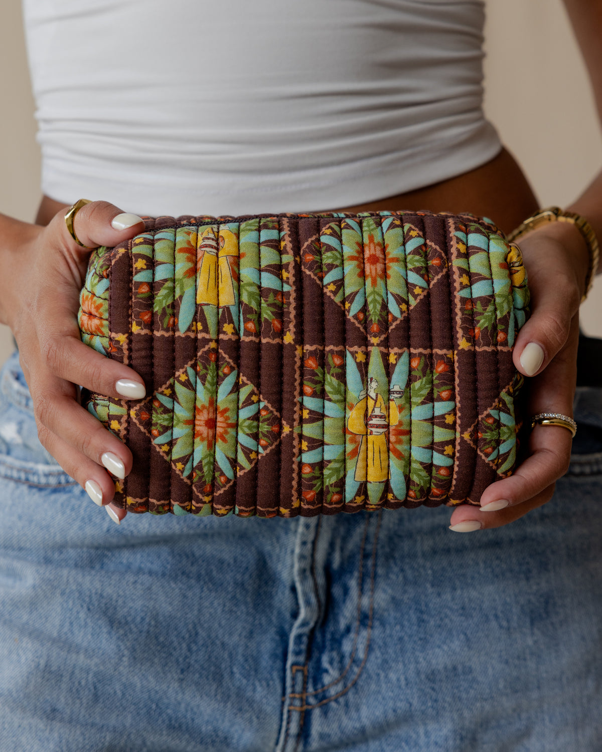 The Pottery Keeper Quilted Pouch
