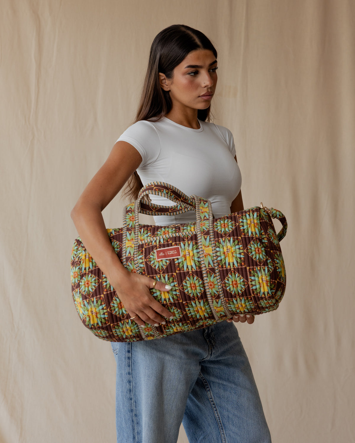 The Pottery Keeper Quilted Duffle