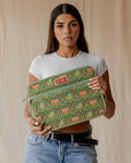 Elliephant Garden Quilted Laptop Sleeve