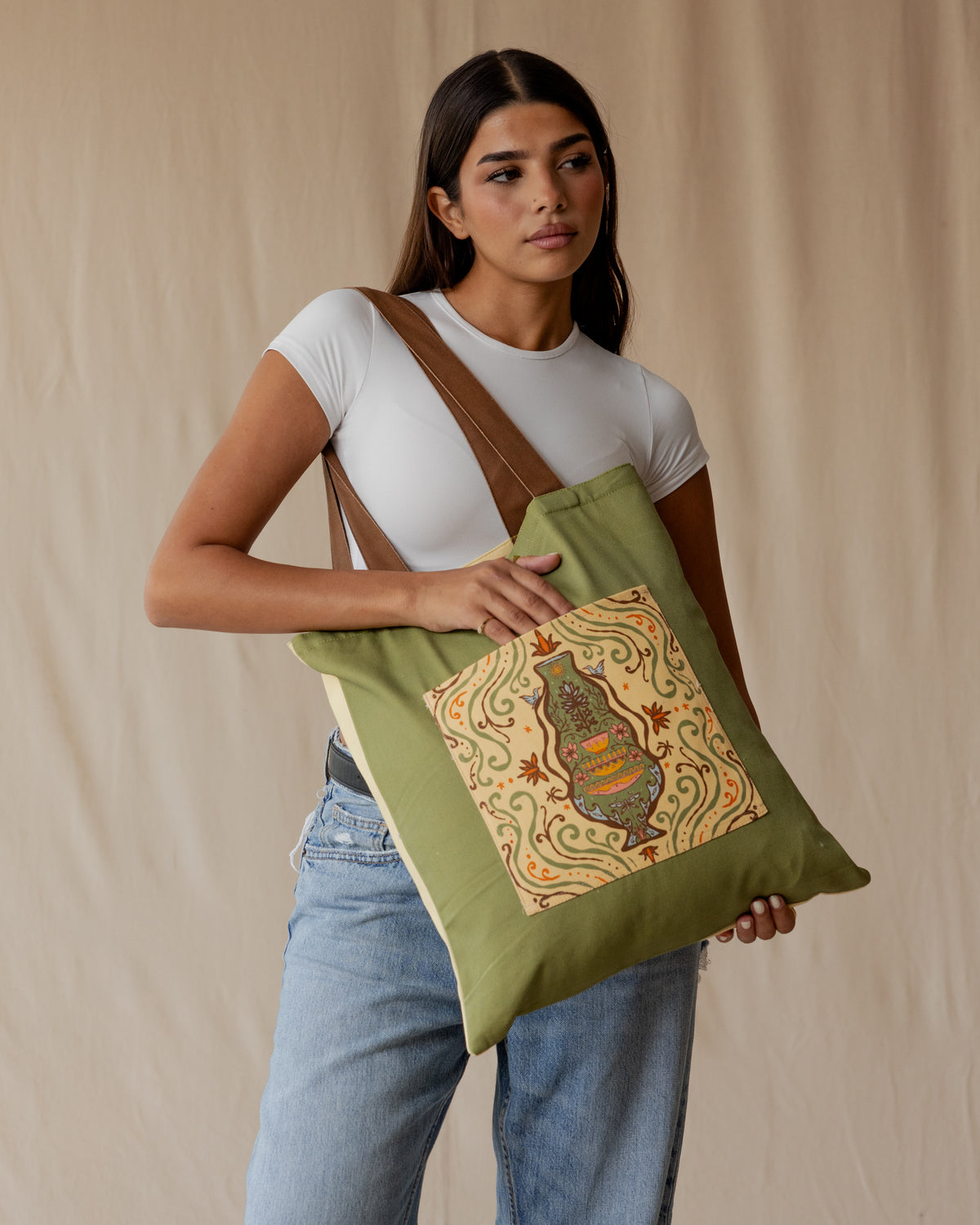 The Enchanted Vase Tote Bag