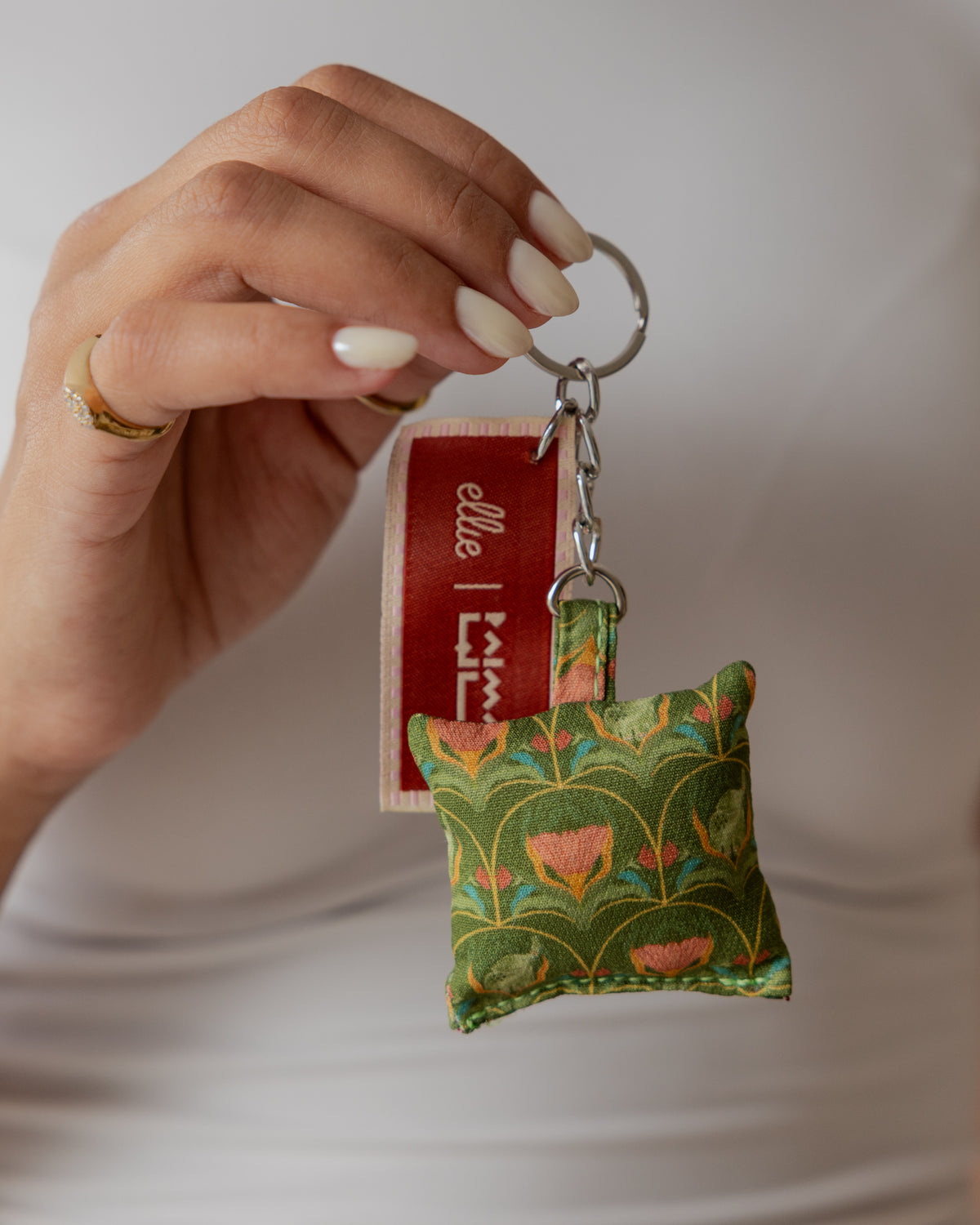 Elliephant Garden Keychain