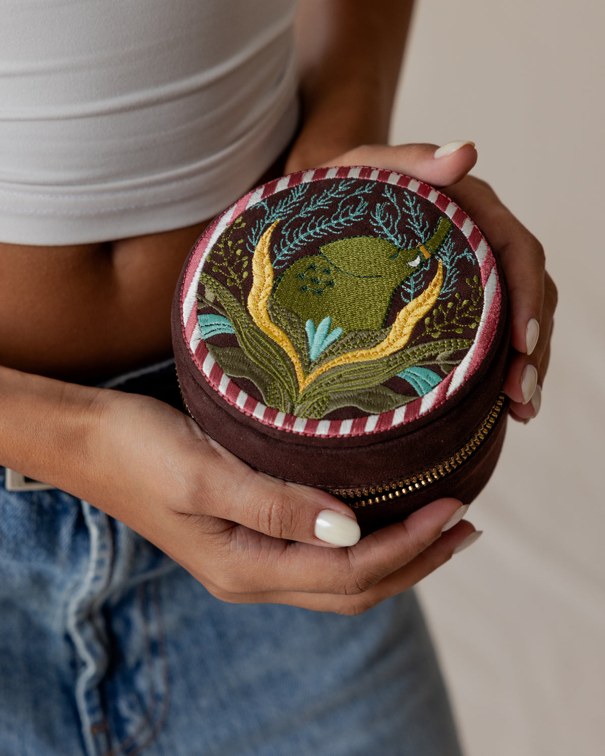 Wildflower Elliephant Jewellery Box