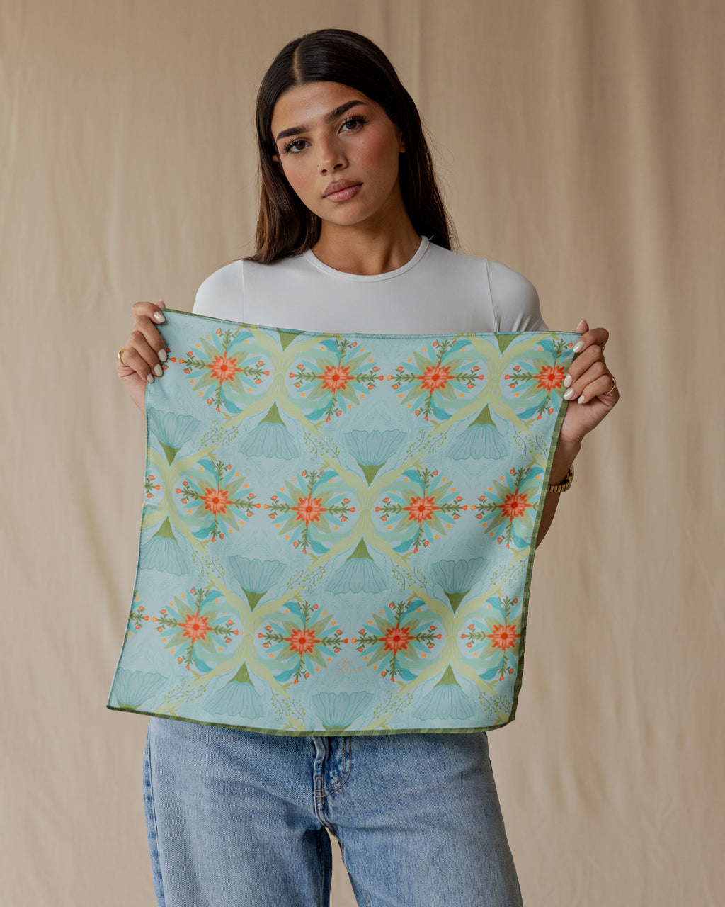 Wildflower Garden Hair Wrap