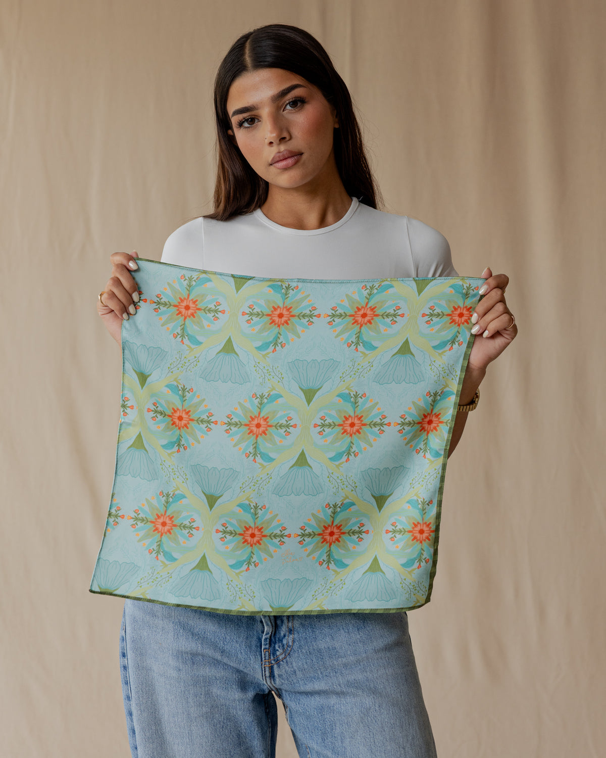 Wildflower Garden Hair Wrap