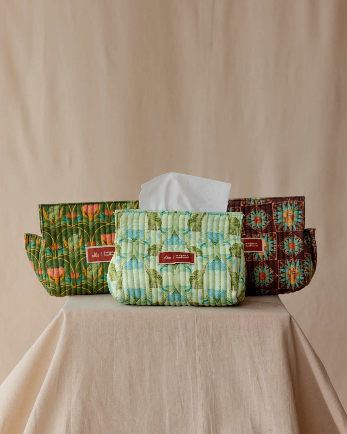 Elliephant Garden Tissue Box