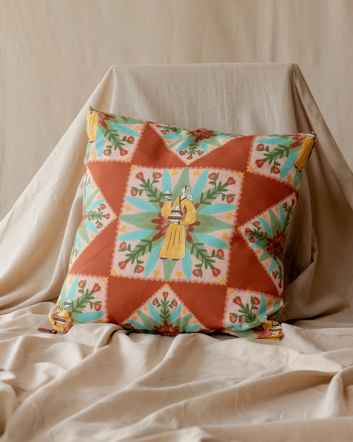 The Pottery Keeper Cushion