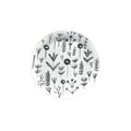 Monochrome Wall Plates - Ellie Home