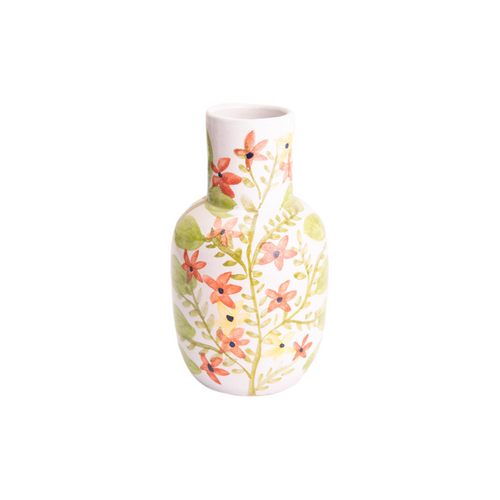 Bonita Floral Bottle/Vase - Ellie Home