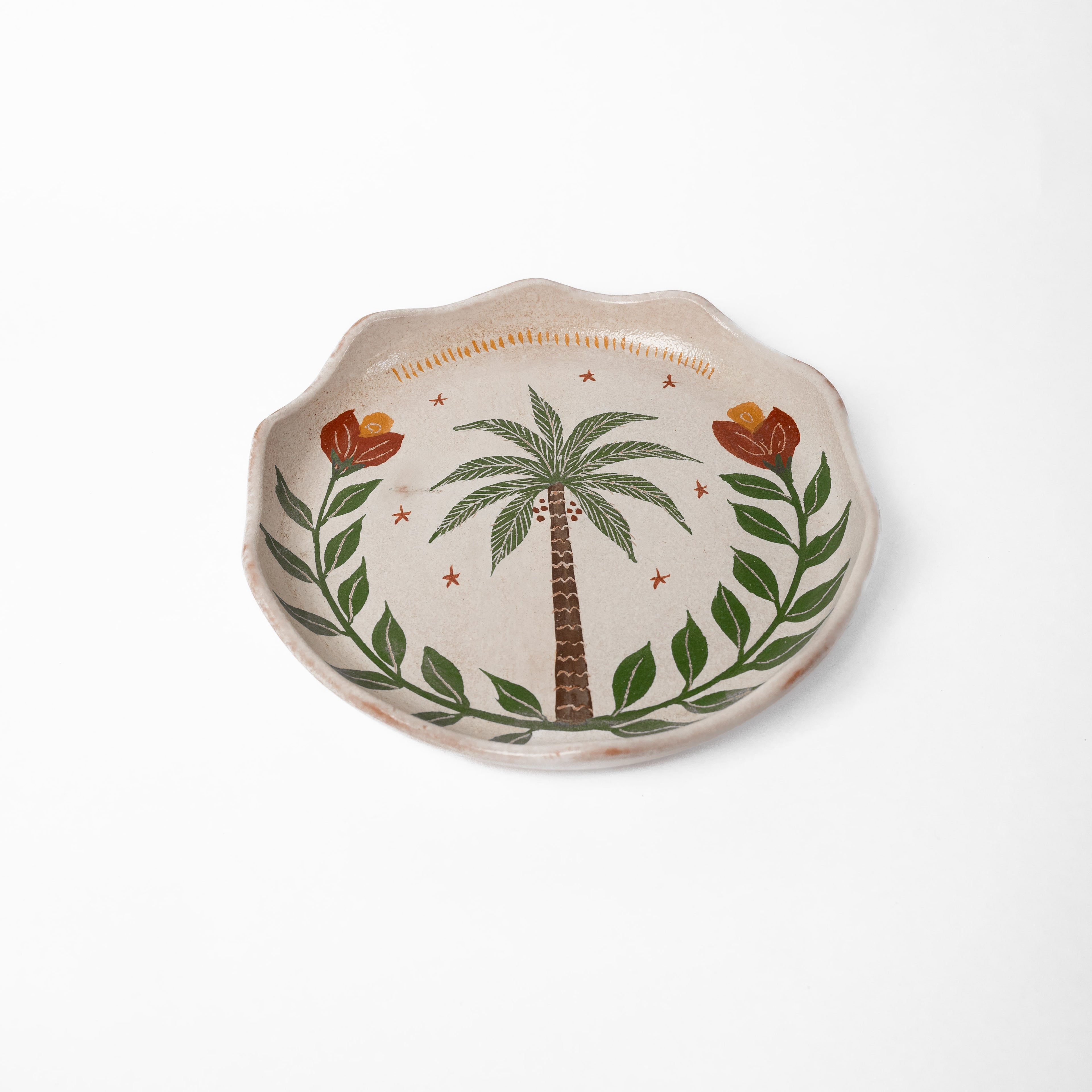 Palm Embrace Wall Plate - Ellie Home