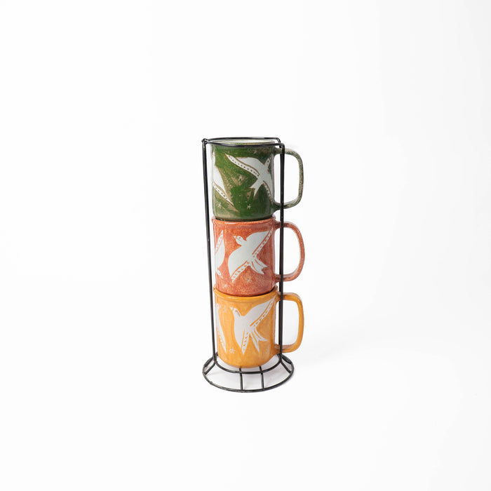Morning Chirp Mug Set