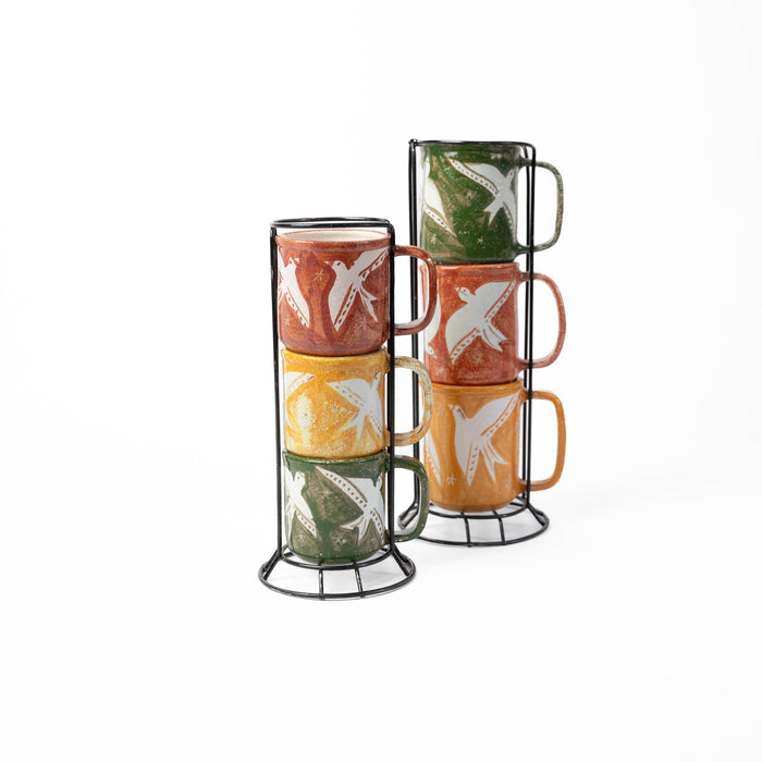Morning Chirp Mug Set