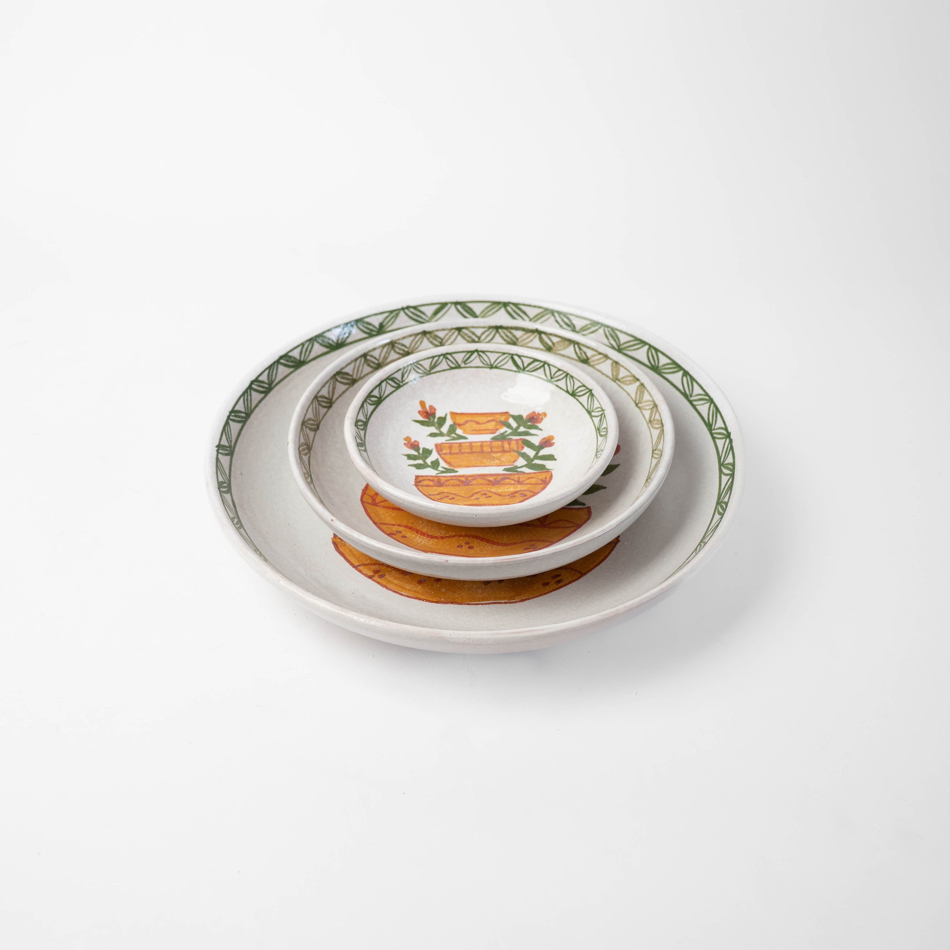 Leafline Nest Bowl Set - Ellie Home