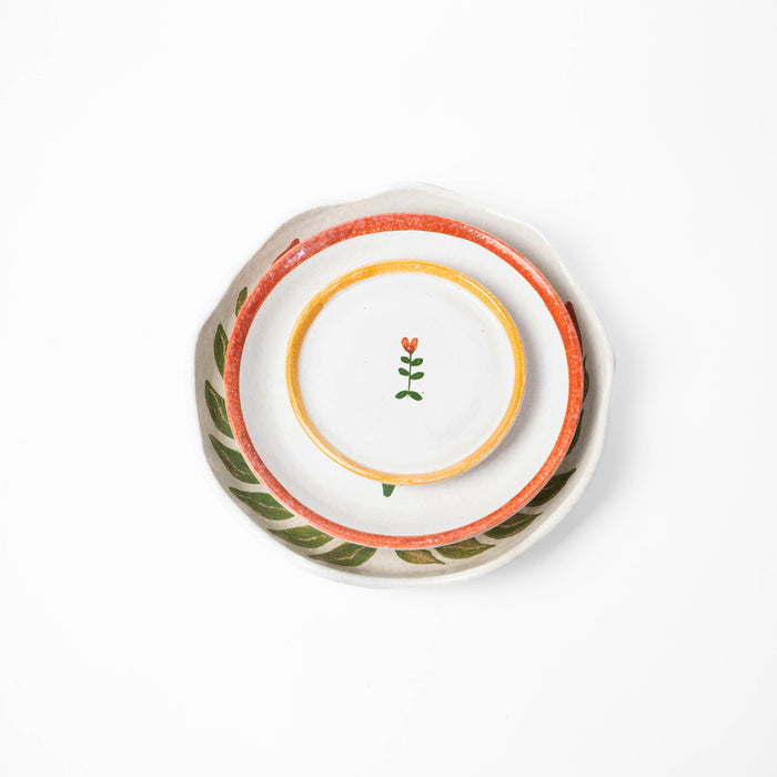 Botanical Wall Plates Set