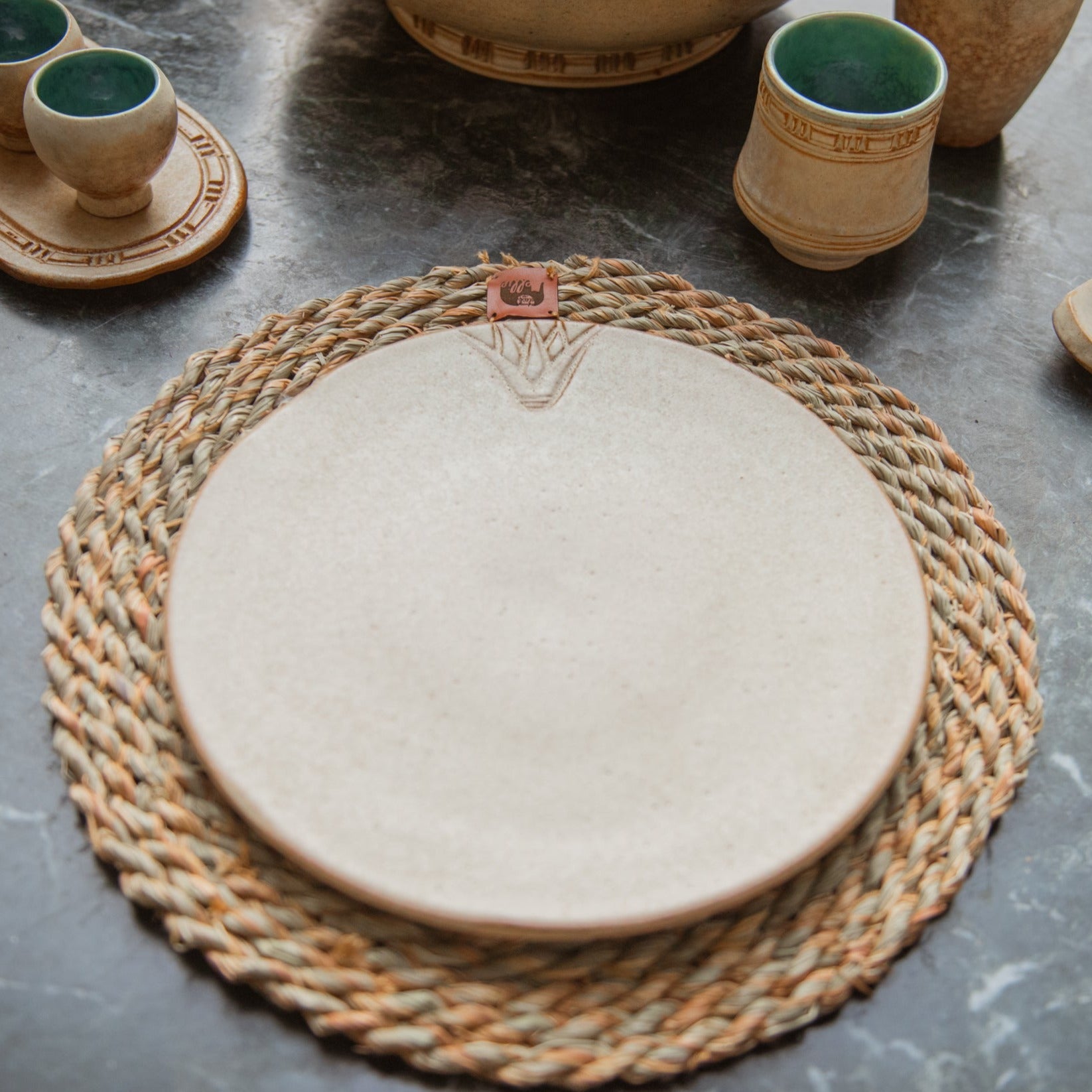 Flora Plate - Ellie Home