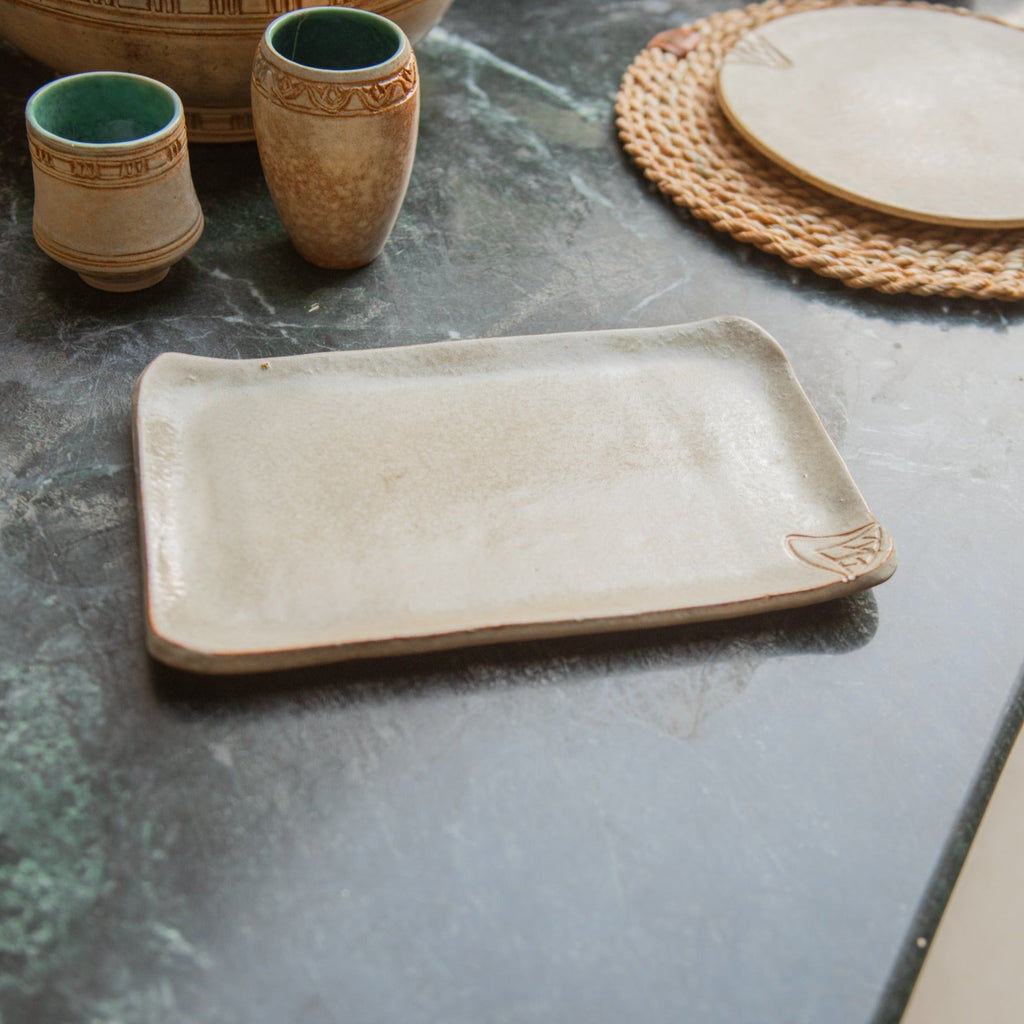 Blooming Lotus Platters - Ellie Home