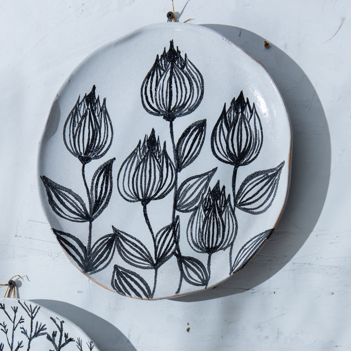 Monochrome Wall Plates