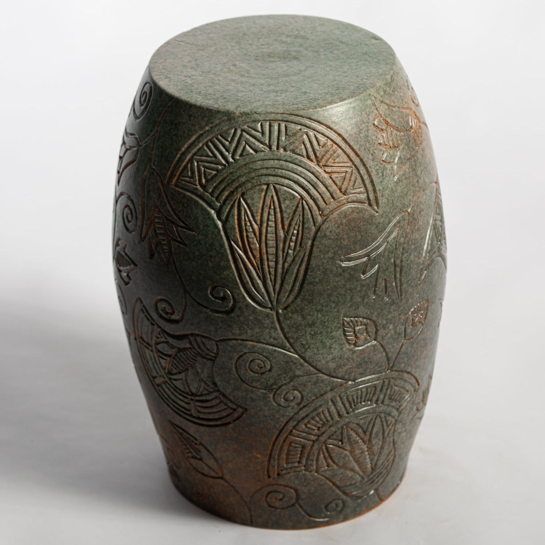 The Entwining Lotus Stool - Ellie Home
