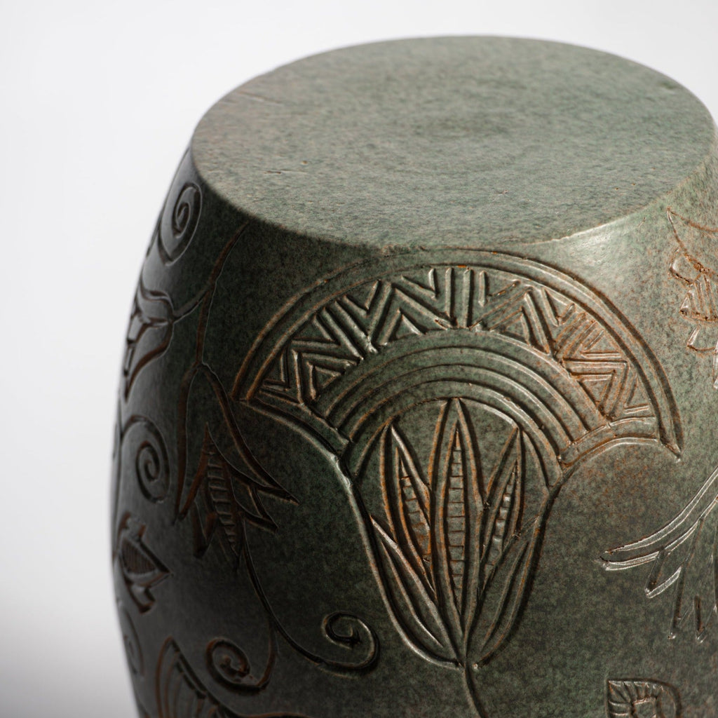 The Entwining Lotus Stool - Ellie Home