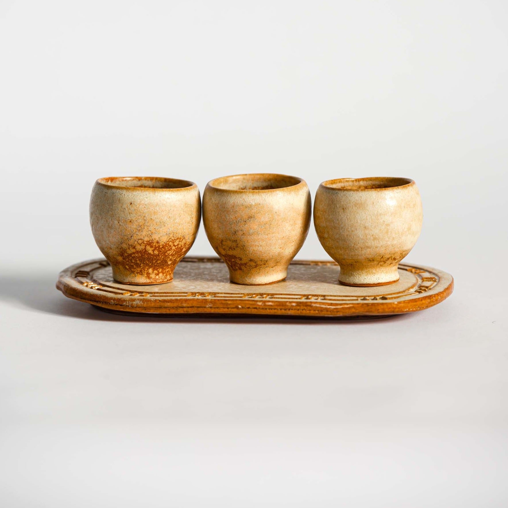 Dynasty Drinks Cups Platter - Ellie Home