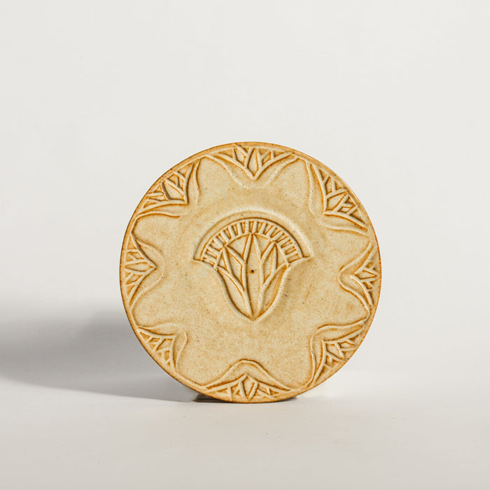 Twirling Lotus Wall Plate