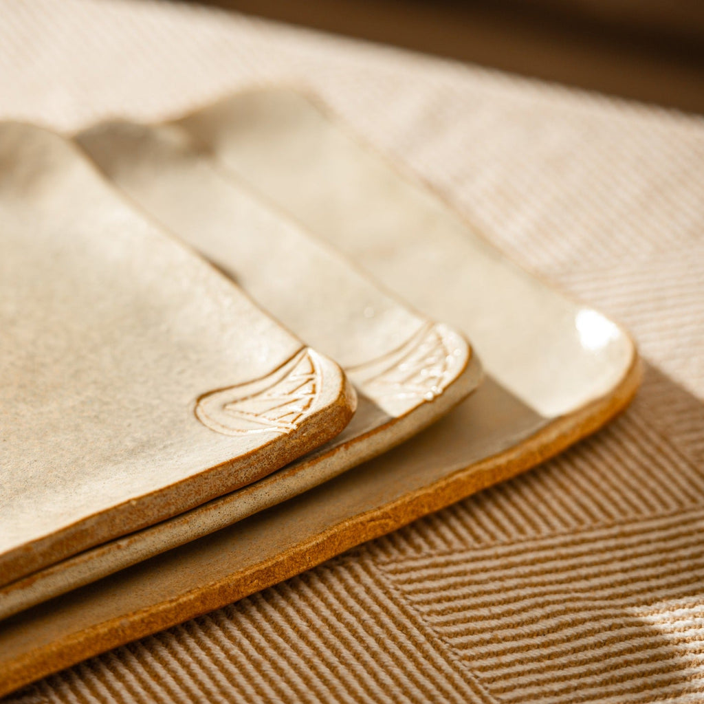 The Blooming Lotus Platters Set - Ellie Home