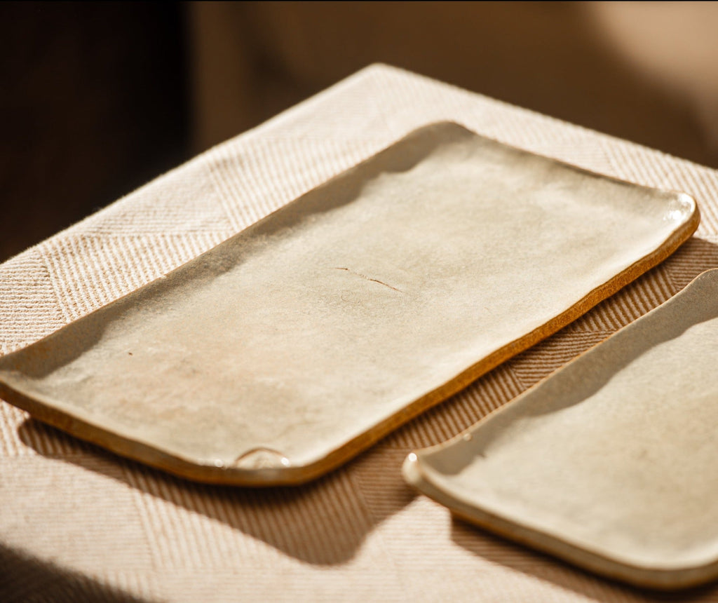 Blooming Lotus Platters - Ellie Home