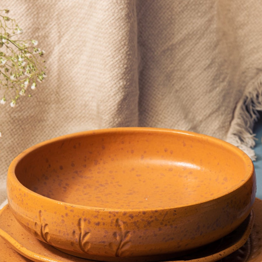 Falling Leaves Pasta Bowl - Ellie Home