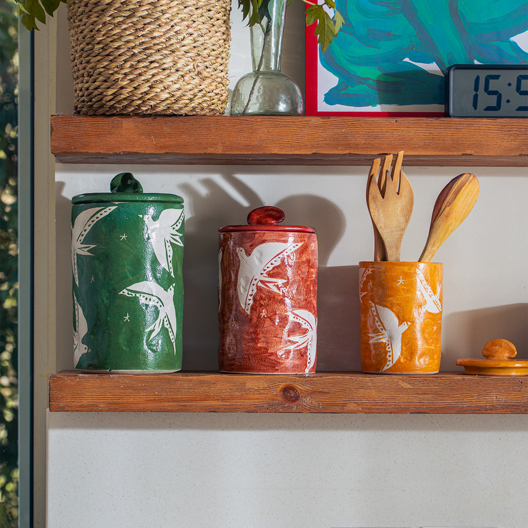 Morning Chirp Jar Set - Ellie Home