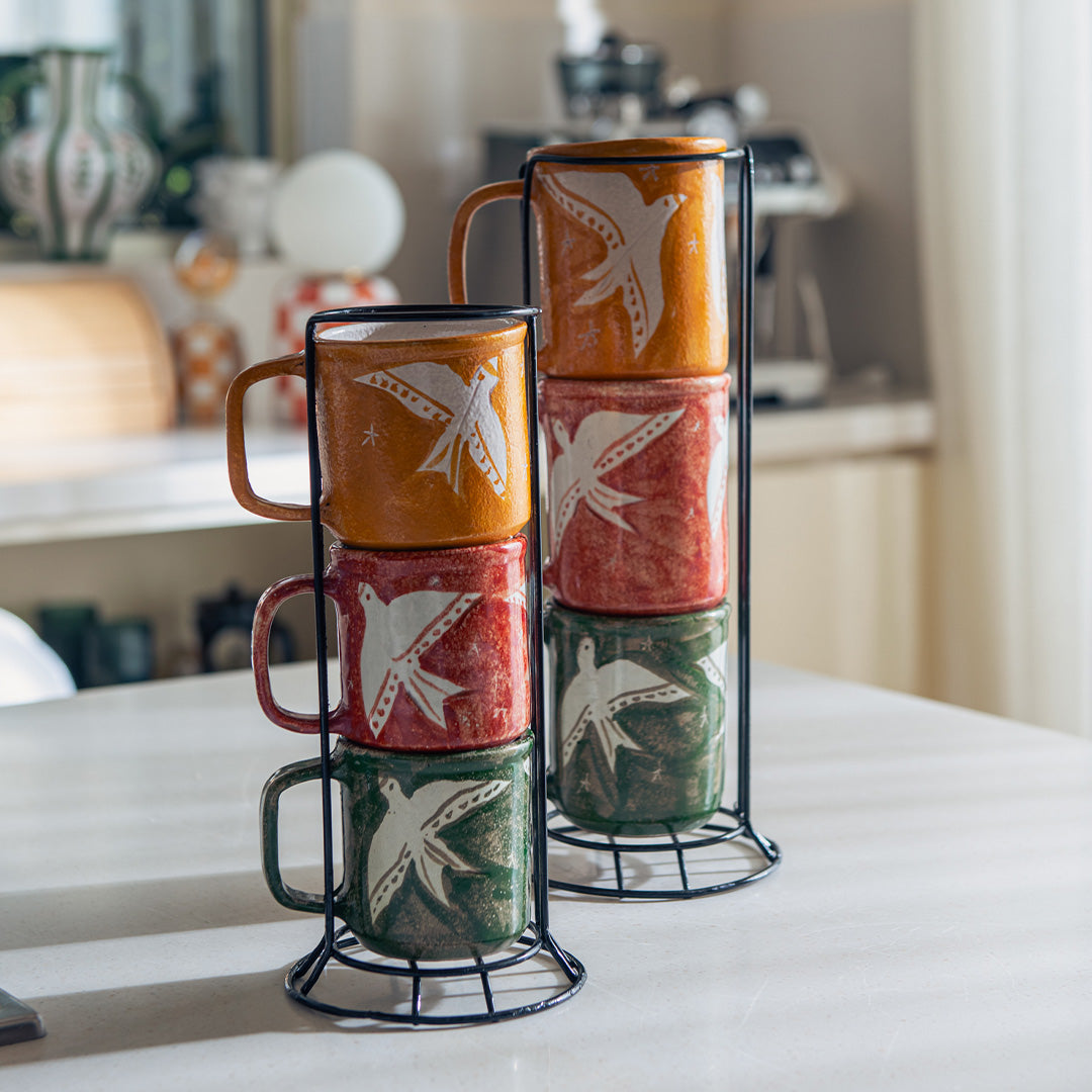 Morning Chirp Mug Set - Ellie Home