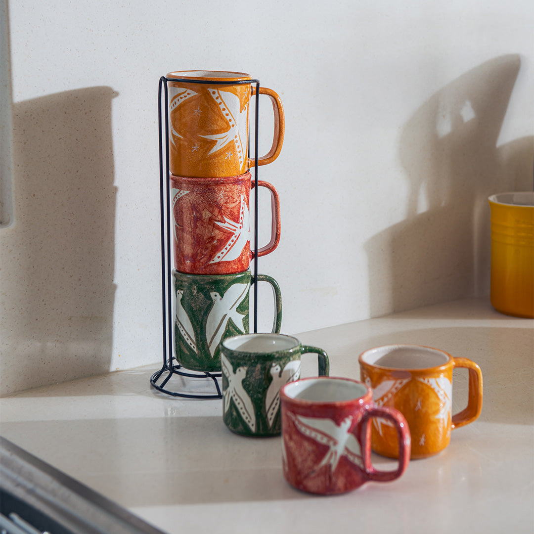 Morning Chirp Mug Set - Ellie Home