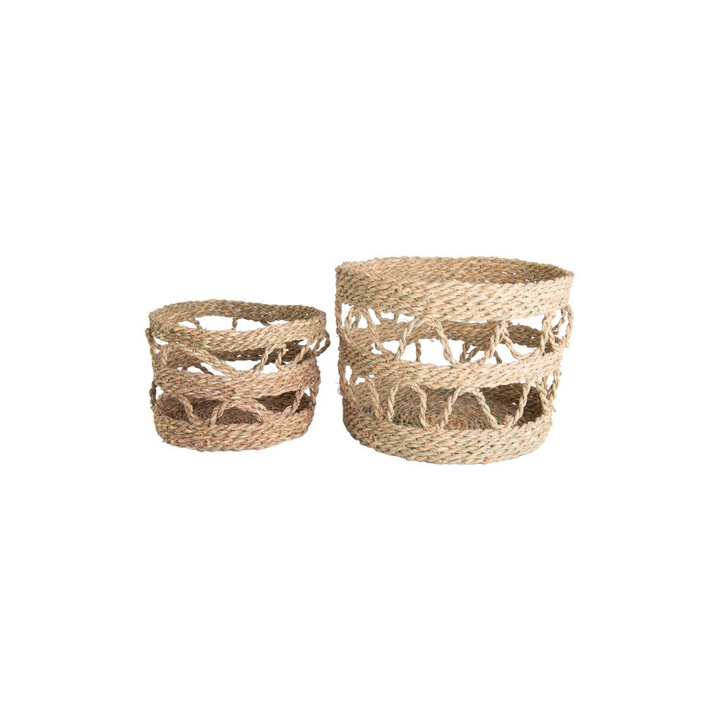 Santaria Seethru Baskets - Ellie Home