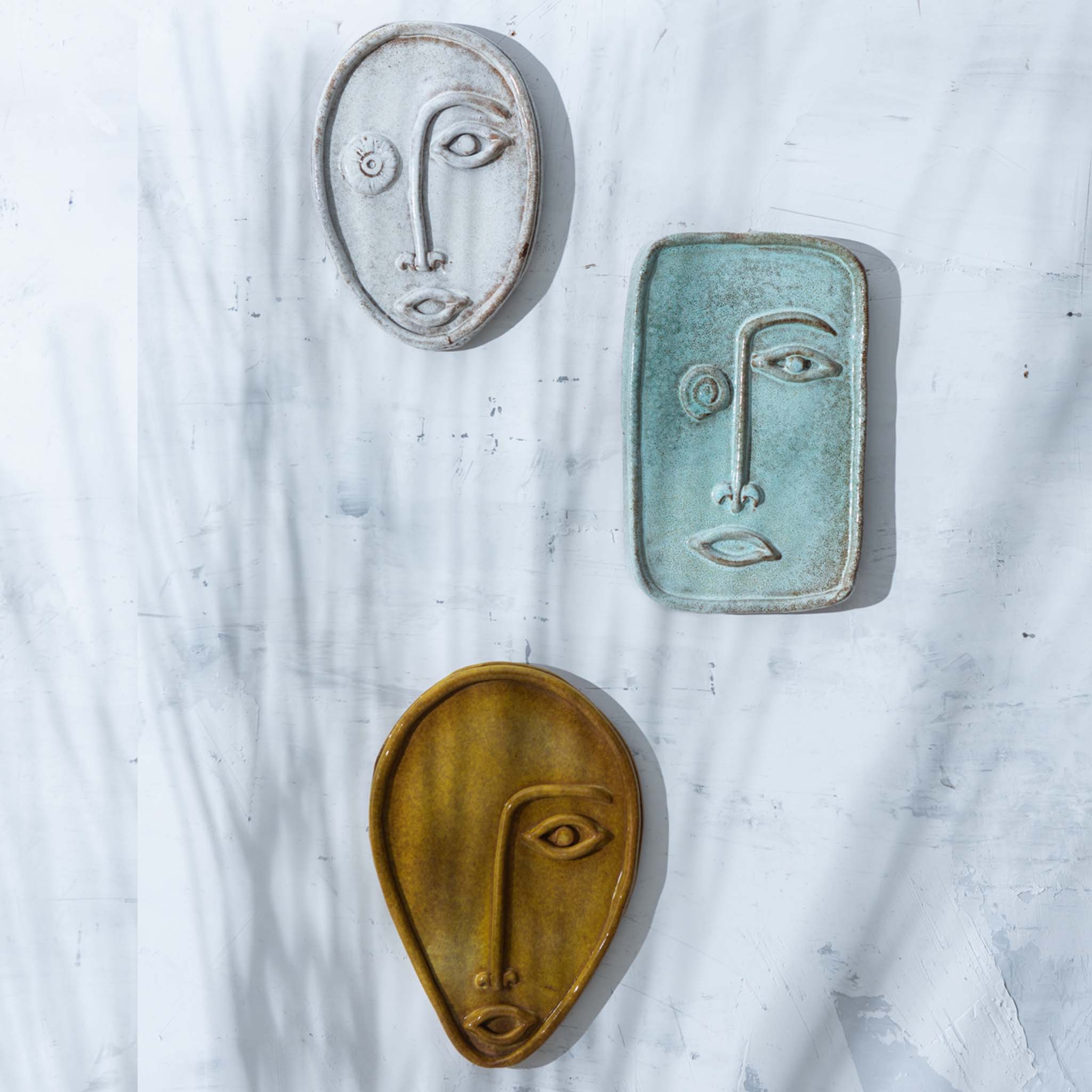 Faces Plates Set - Ellie Home