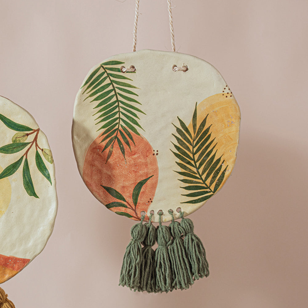 Santaria Hanging Wall Plates - Ellie Home