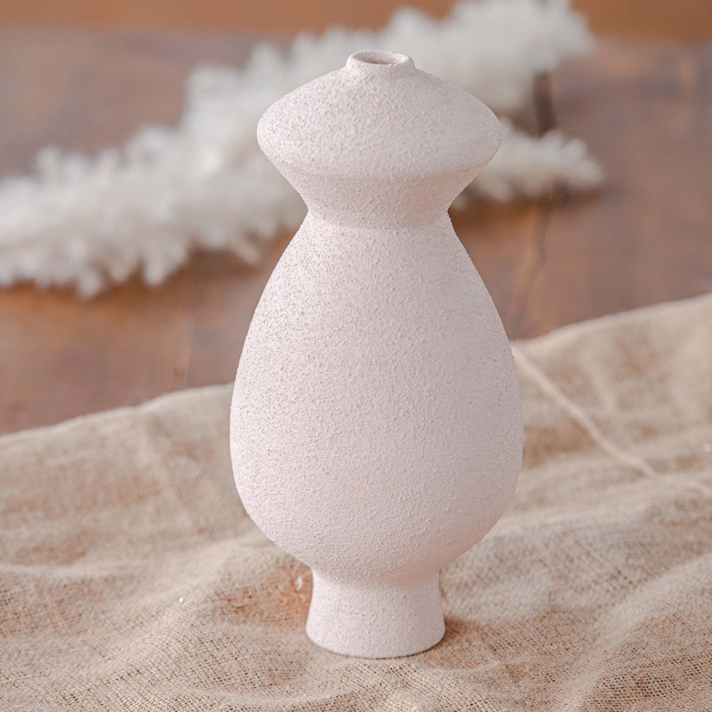 Odd Beige Vase - Ellie Home