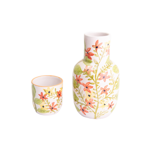 Bonita Floral Bottle Set - Ellie Home