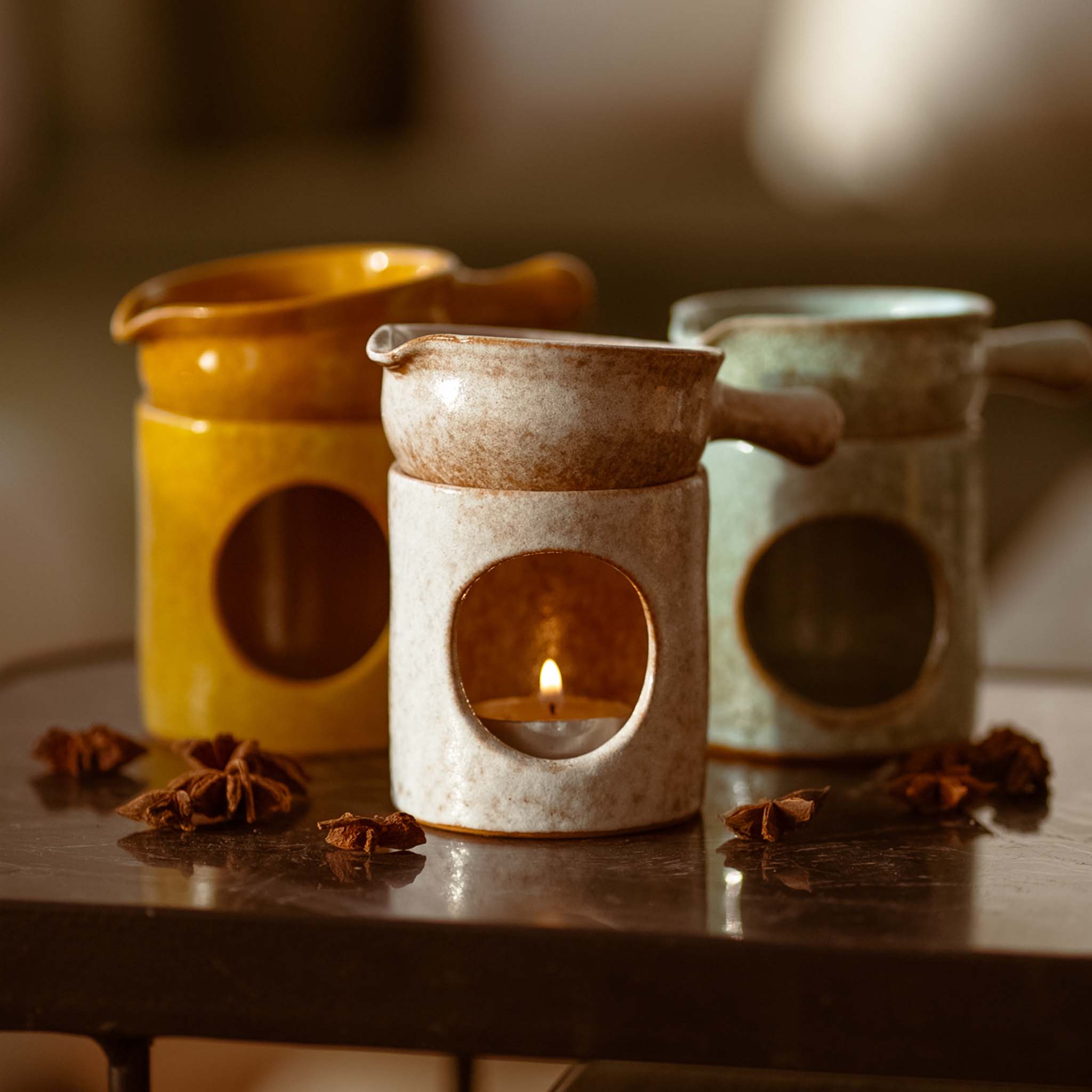Rustic Oil Burner - Ellie Home