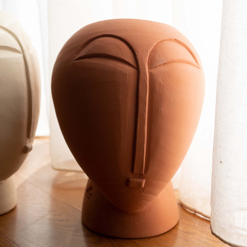 Round Face Vases - Ellie Home