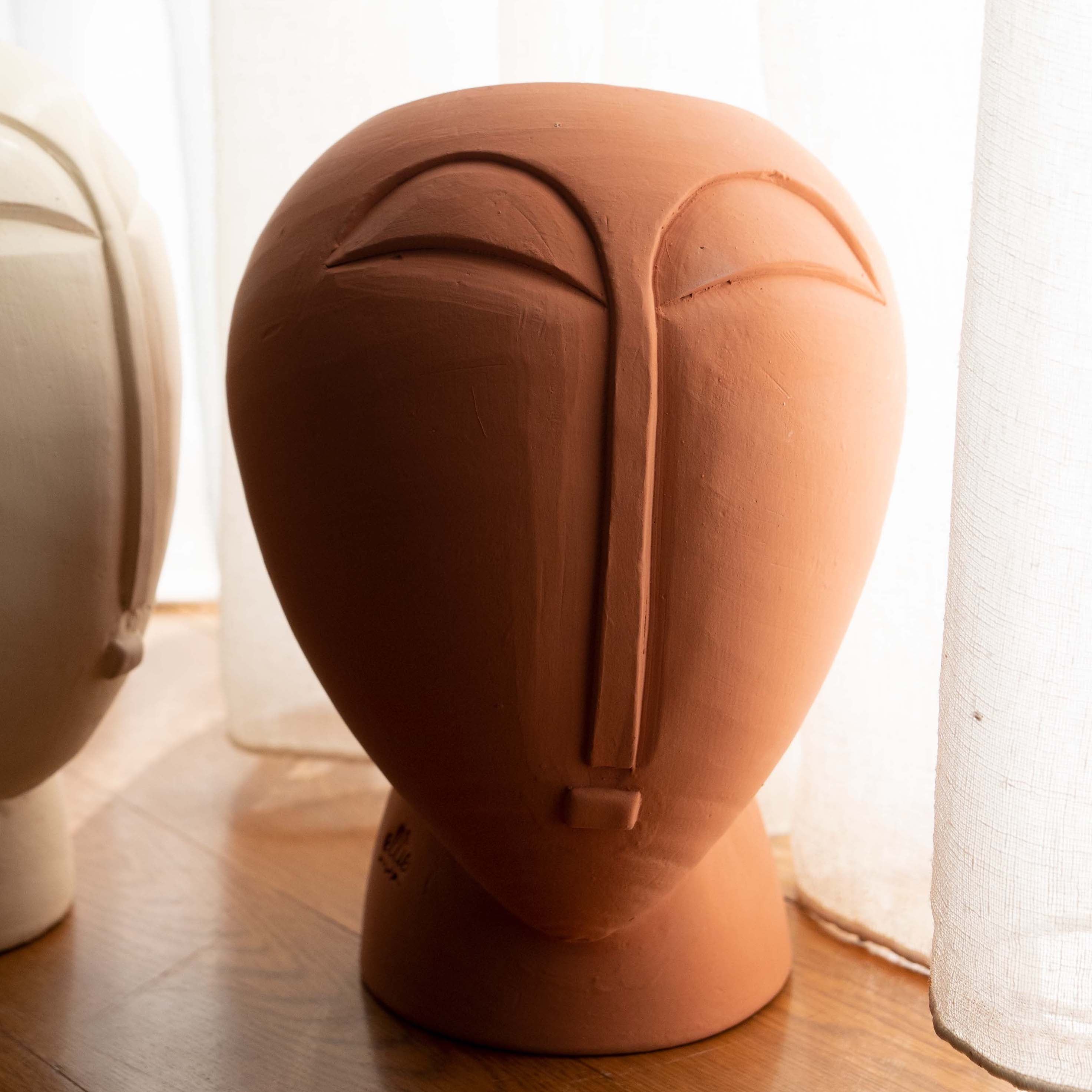 Round Face Vases - Ellie Home