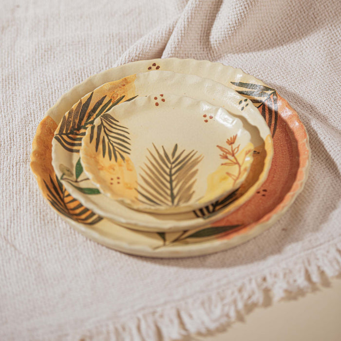 Santaria Dinner Plates Set