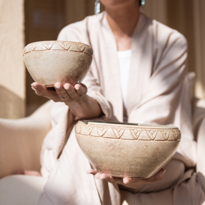 Blossoming Lotus Bowls Set - Ellie Home