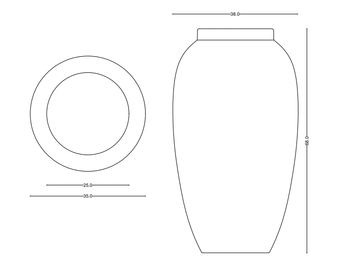 The Garden Eternal Bloom Vase - Ellie Home