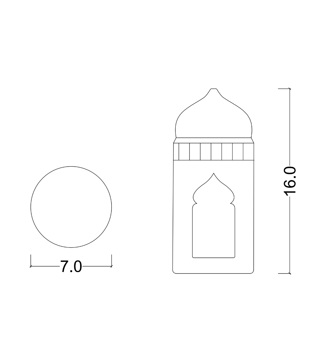 Siraj Lantern - Ellie Home