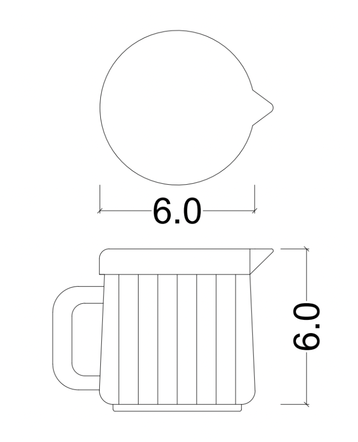 Dippy Milk Jug - Ellie Home
