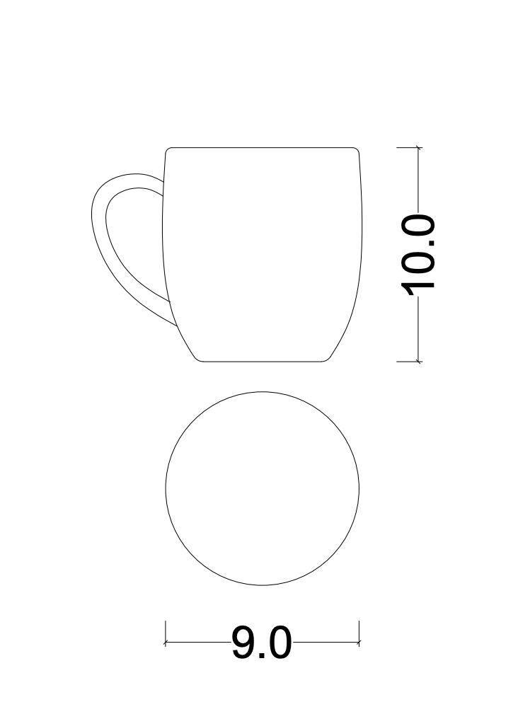 Earthy Cylinder Mugs Set - Ellie Home
