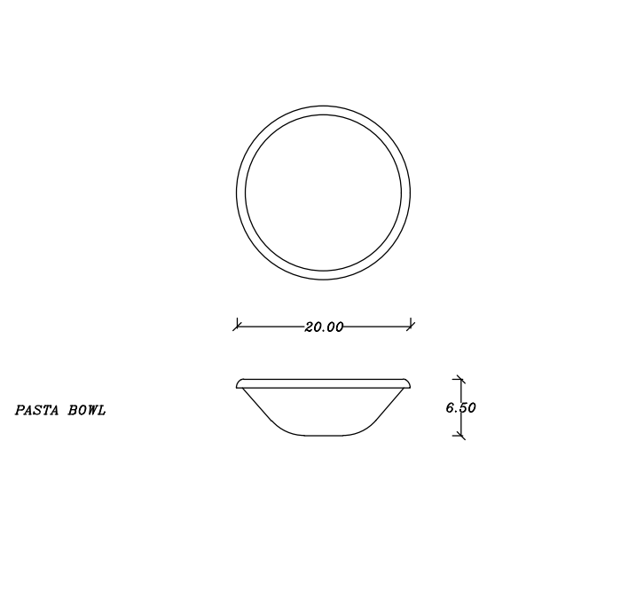 Gather Pasta Bowl